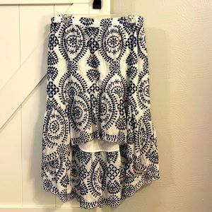 High low skirt